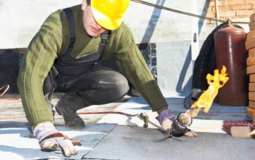 Stannersburn flat roof construction